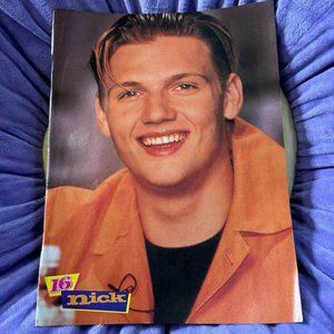 OCTOBER 1999 16 MAGAZINE PAGE BACKSTREET‎ BOYS/NICK CARTER